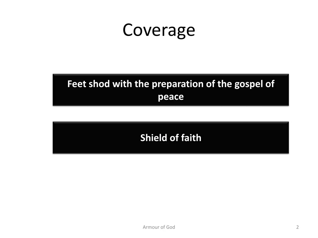 coverage