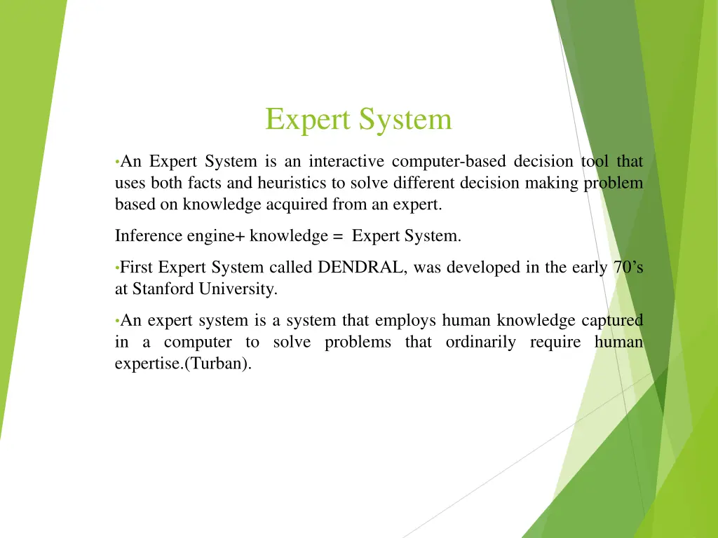 expert system