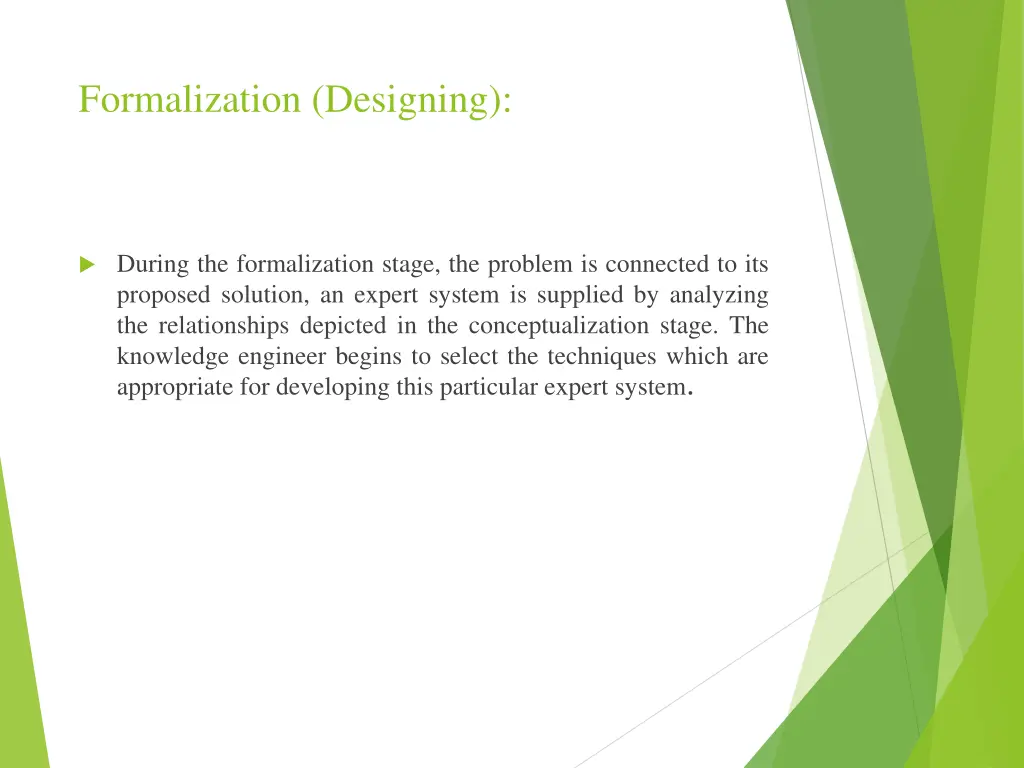 formalization designing