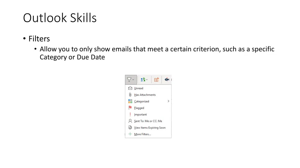 outlook skills 2