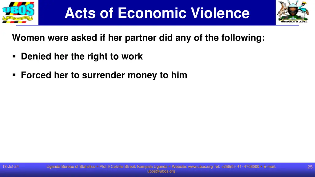 acts of economic violence