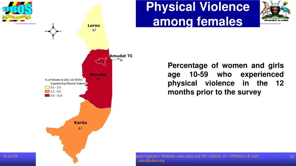 physical violence among females 1