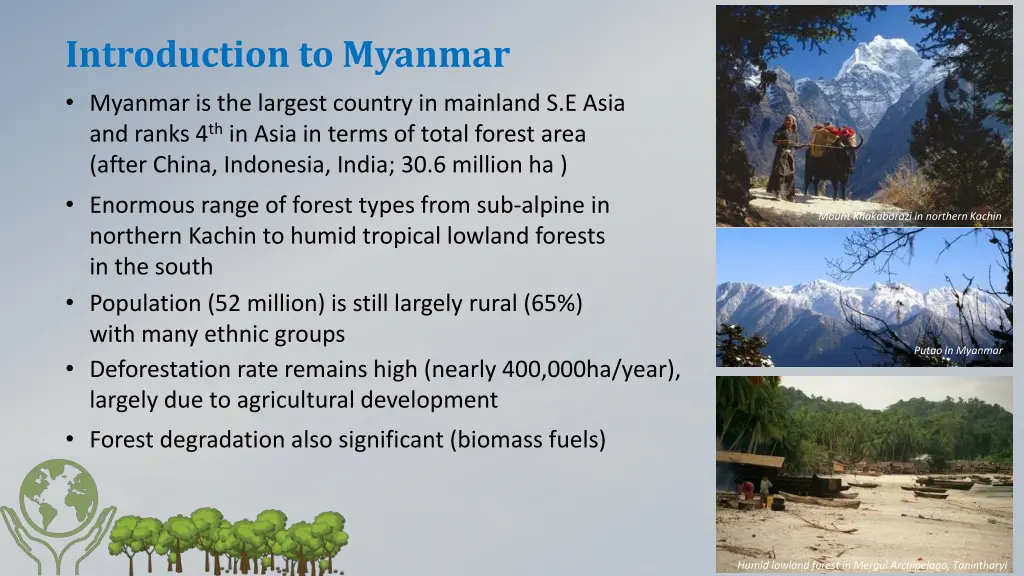 introduction to myanmar myanmar is the largest