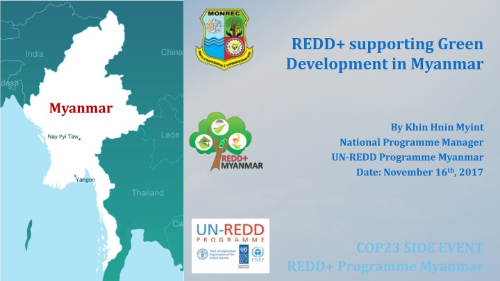 redd supporting green development in myanmar