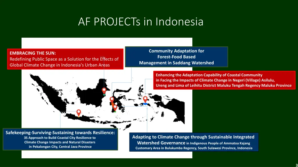 af projects in indonesia