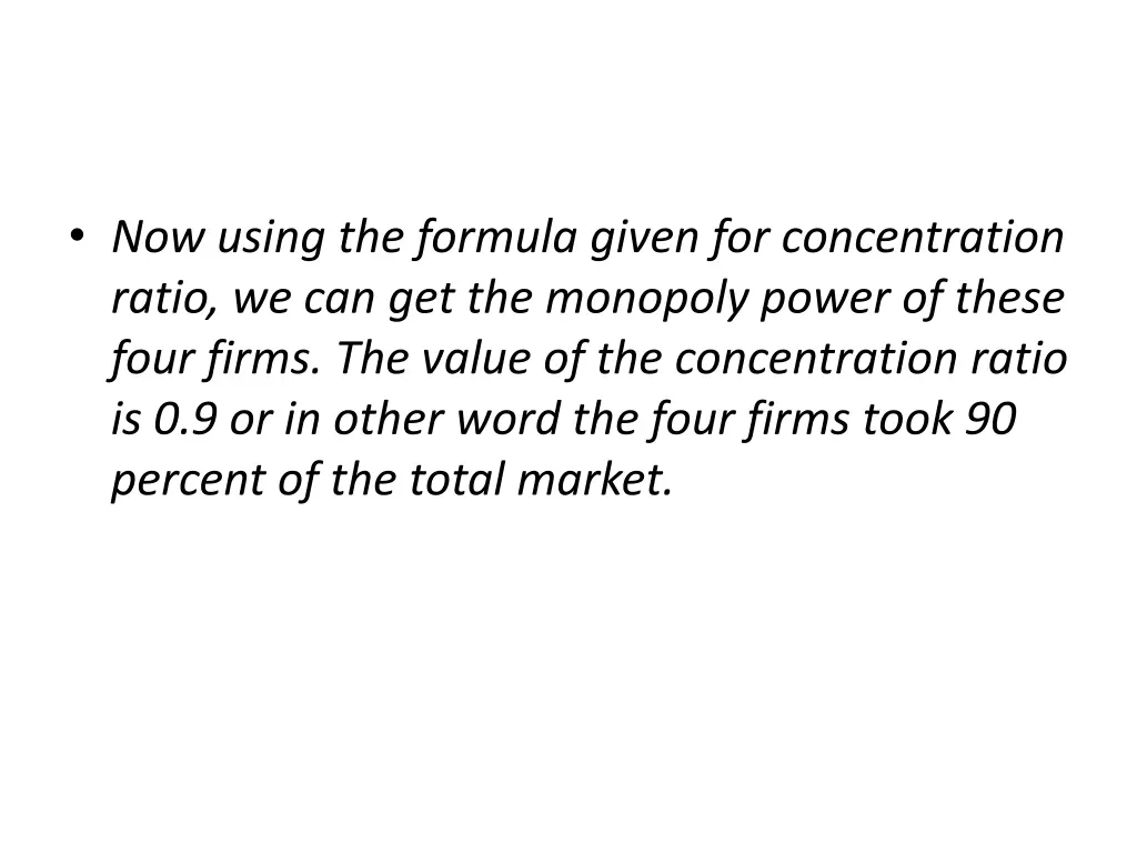 now using the formula given for concentration