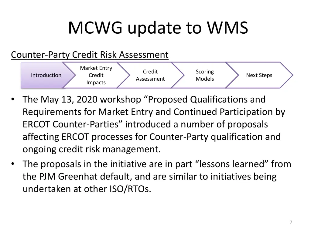 mcwg update to wms 4