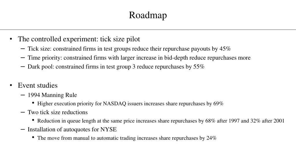 roadmap