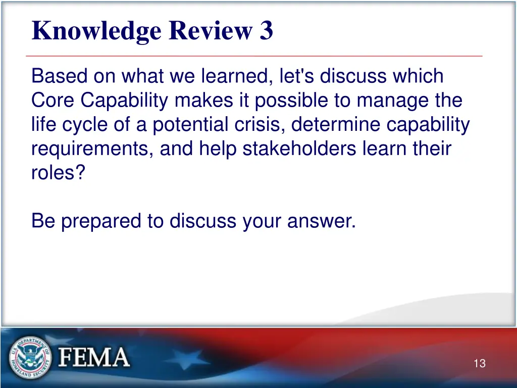 knowledge review 3