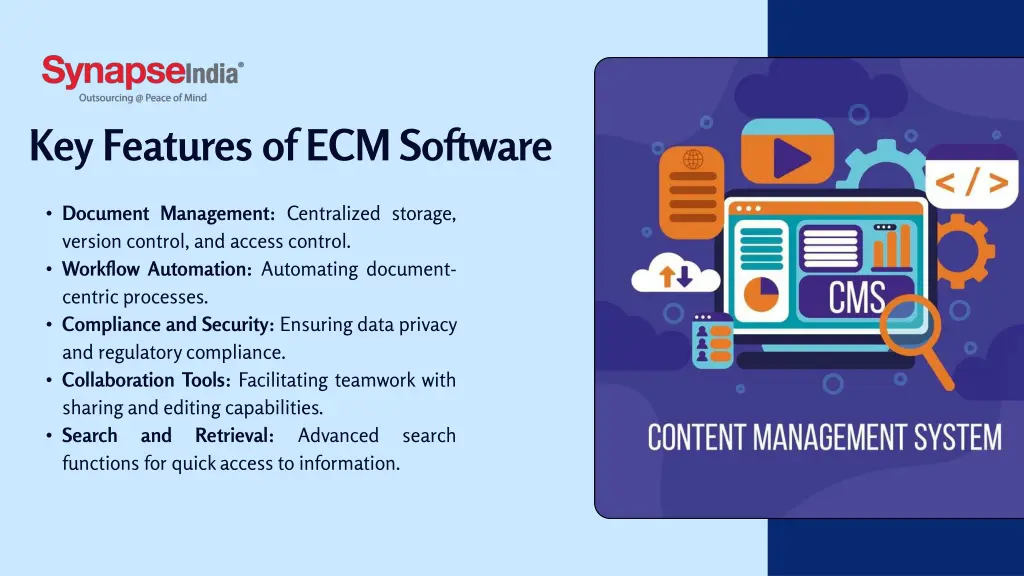 key features of ecm software