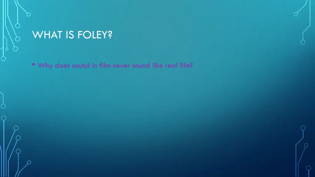 what is foley 1