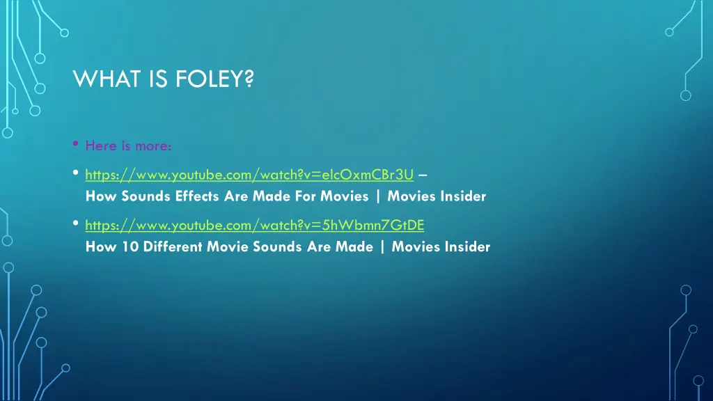 what is foley 3