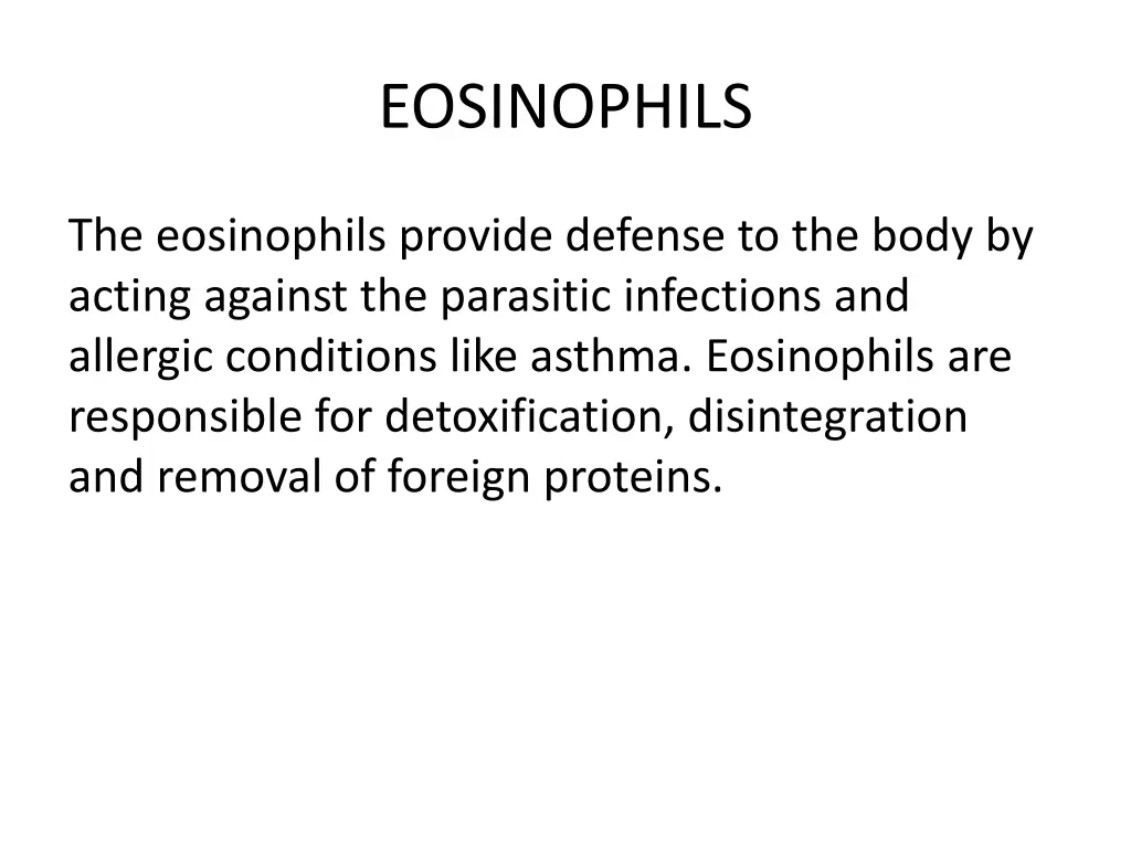 eosinophils 1