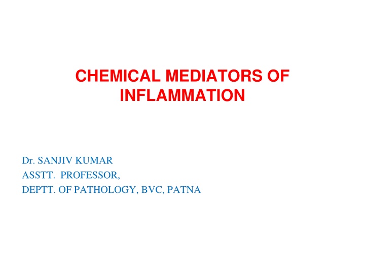 chemical mediators of inflammation