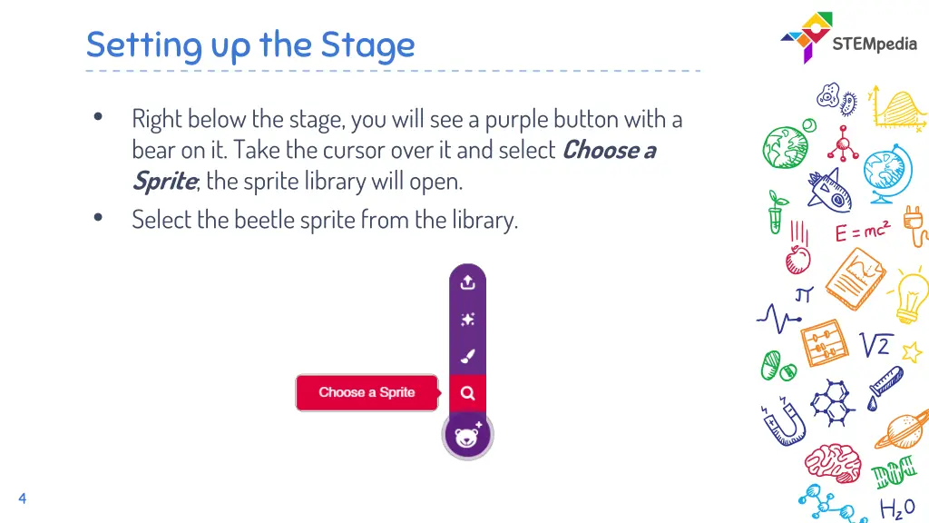 setting up the stage 1