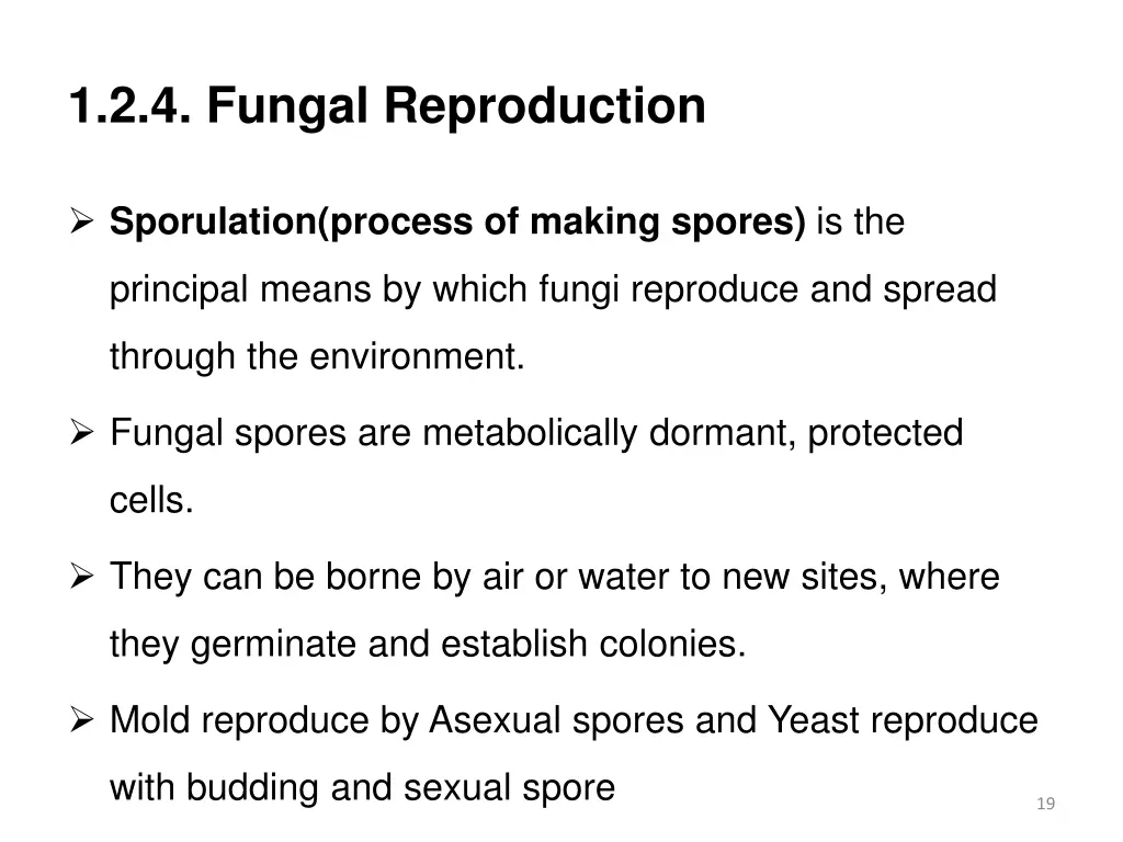 1 2 4 fungal reproduction