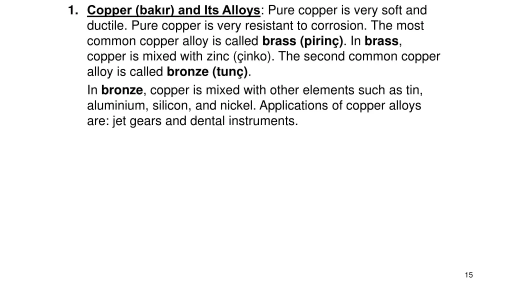 1 copper bak r and its alloys pure copper is very