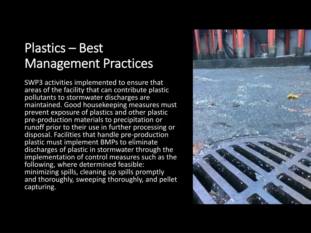 plastics plastics best management practices