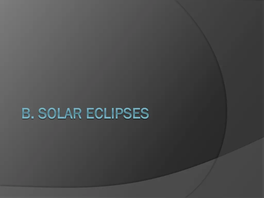 b solar eclipses b solar eclipses