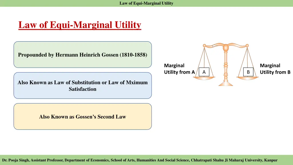 law of equi marginal utility 1