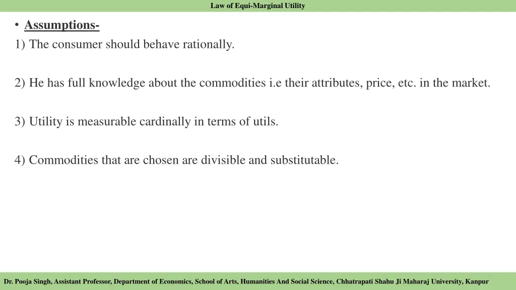 law of equi marginal utility 3