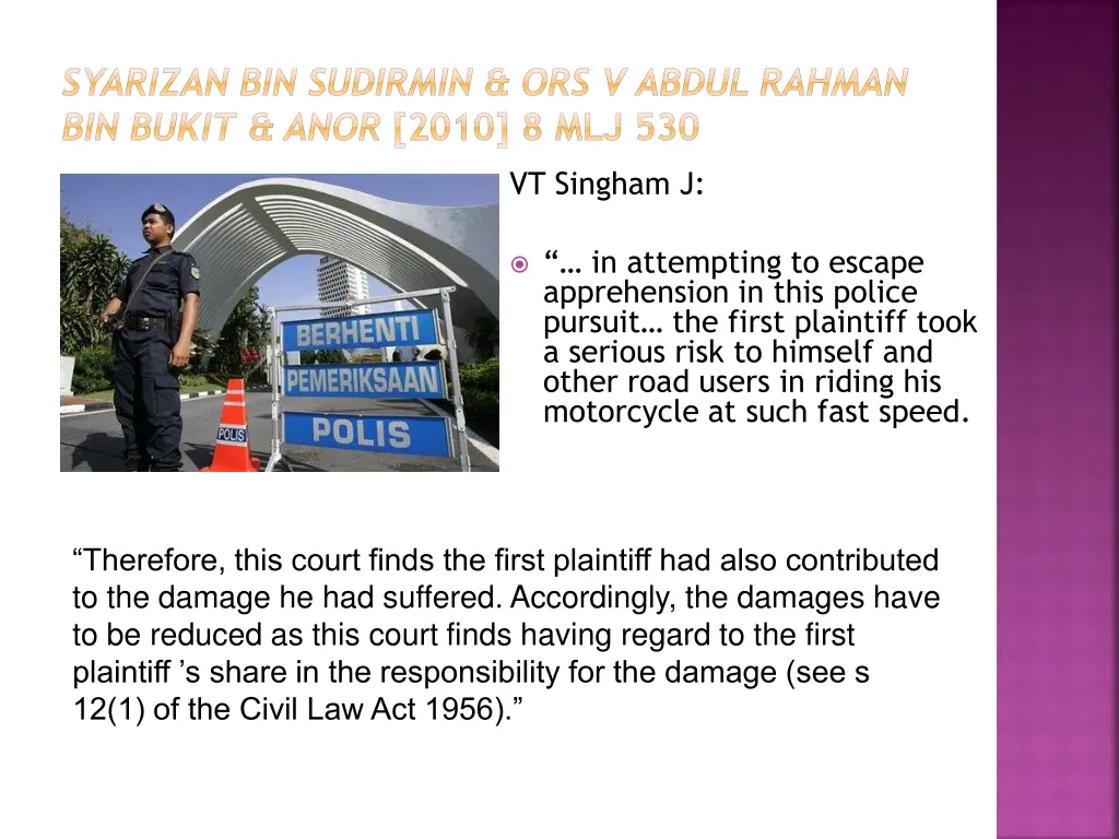 syarizan bin sudirmin ors v abdul rahman