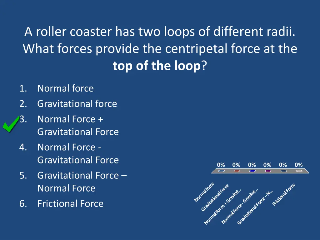 a roller coaster has two loops of different radii 1