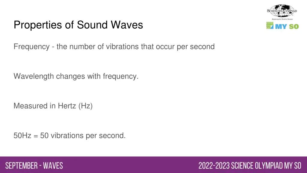 properties of sound waves 3