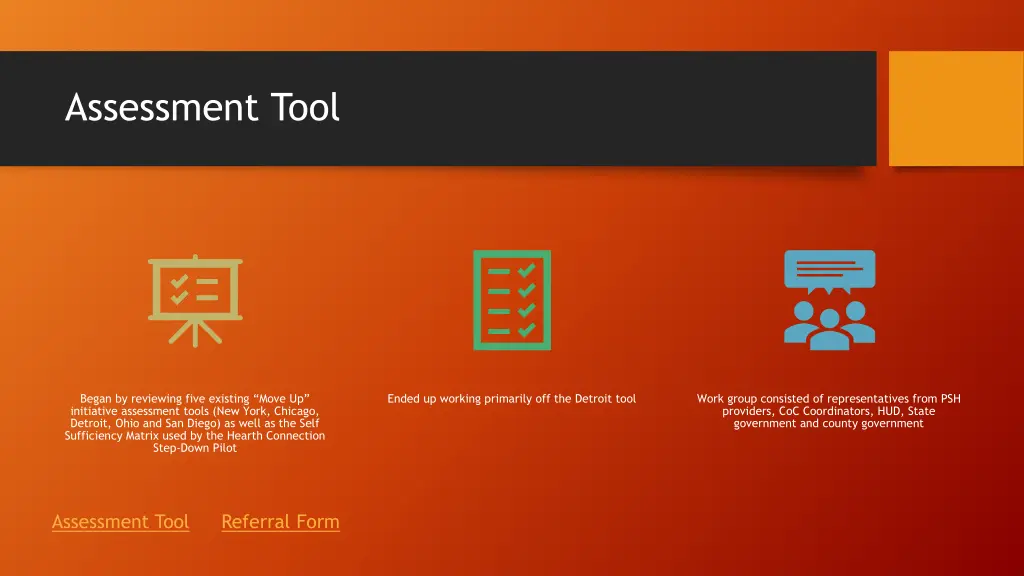 assessment tool