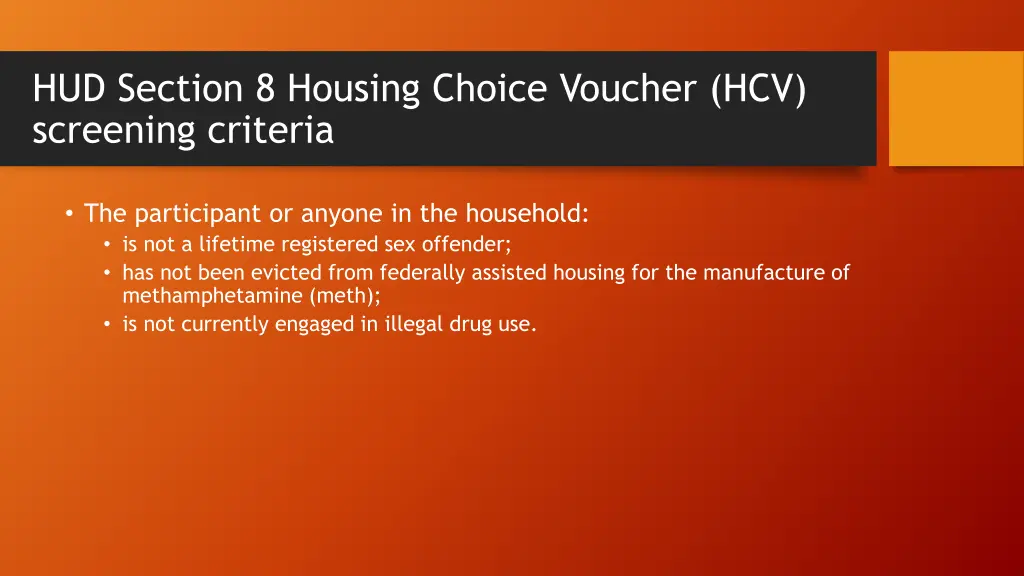 hud section 8 housing choice voucher