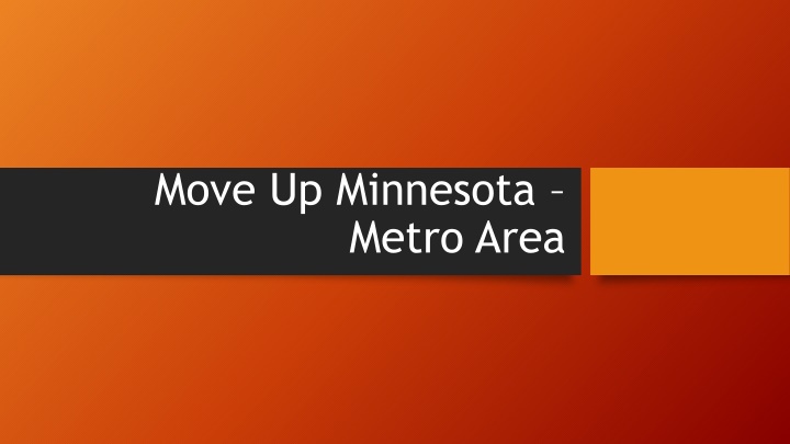 move up minnesota metro area