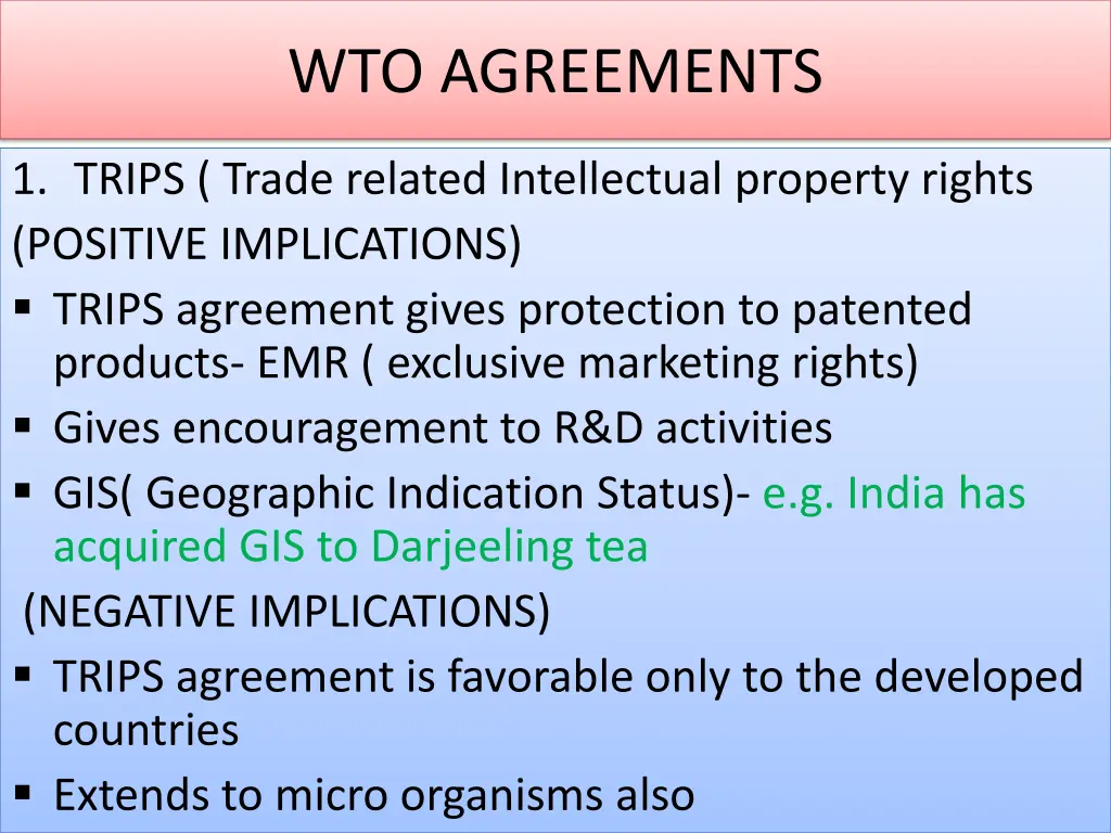 wto agreements