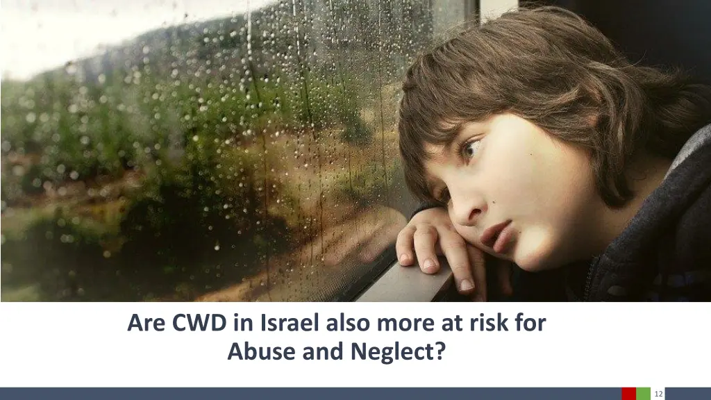 are cwd in israel also more at risk for abuse