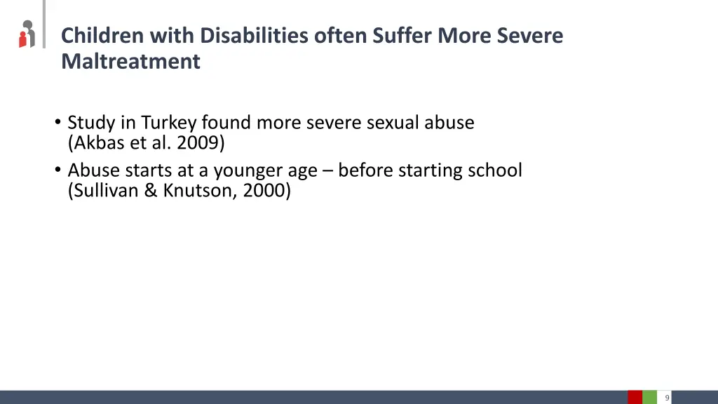 children with disabilities often suffer more