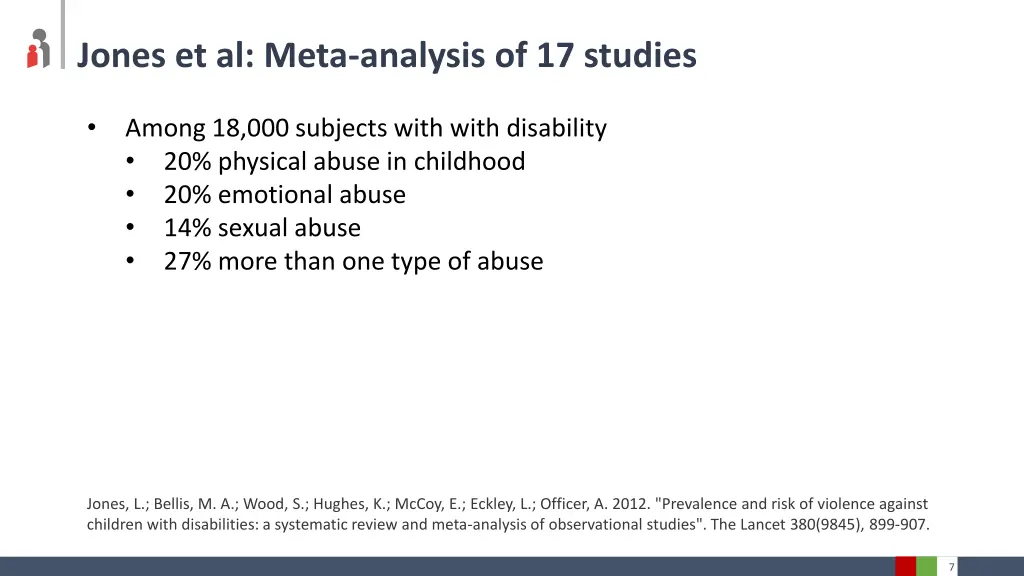 jones et al meta analysis of 17 studies