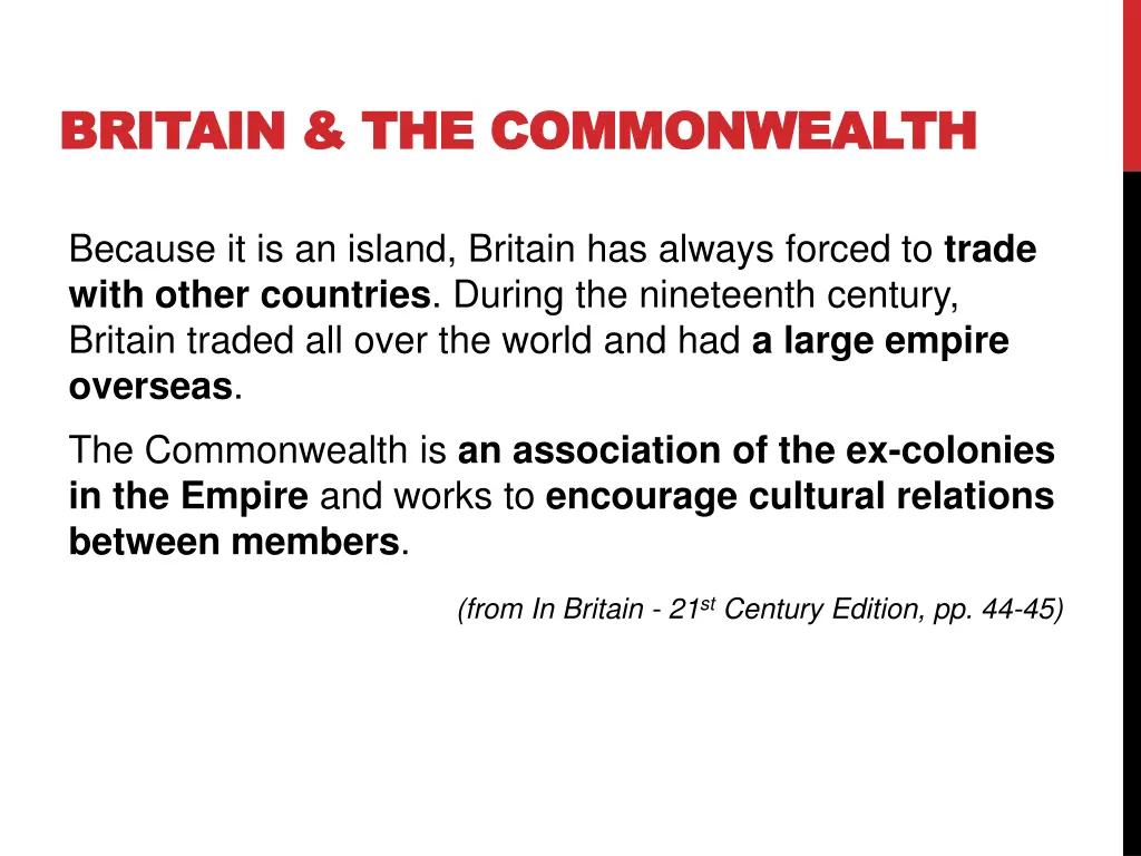 britain the commonwealth britain the commonwealth