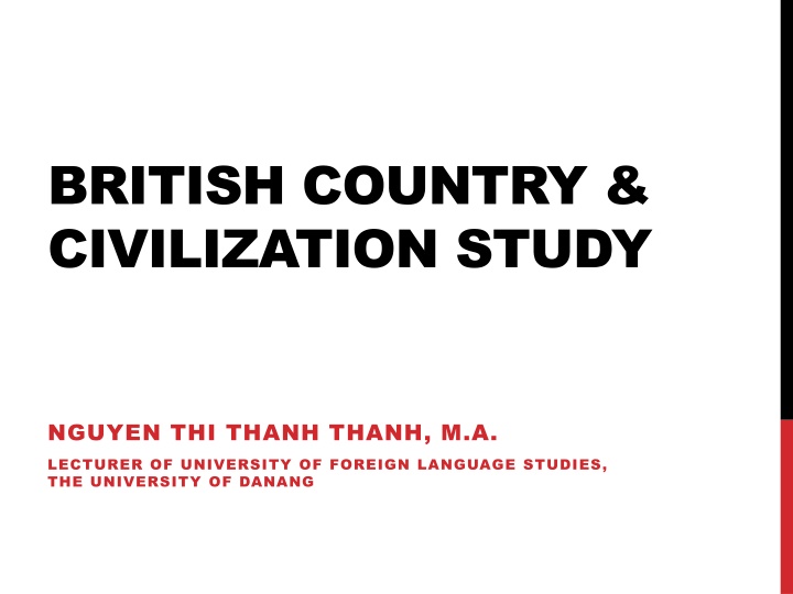 british country civilization study