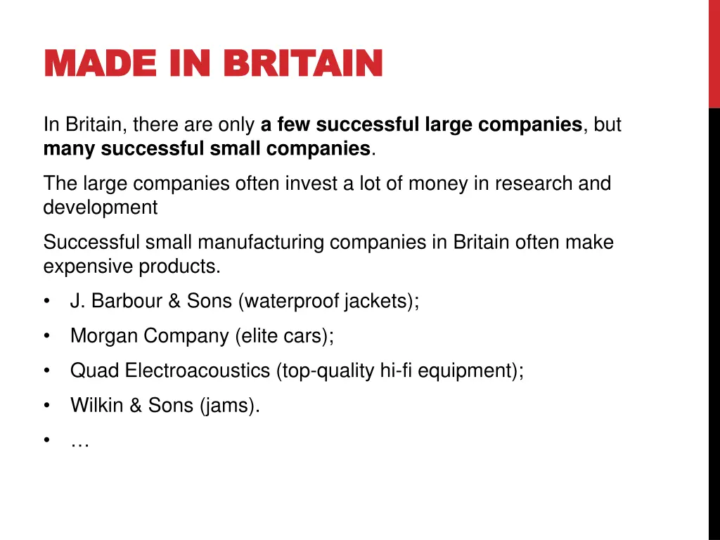 made in britain made in britain