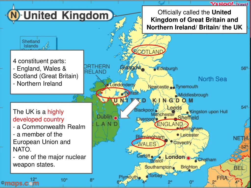 officially called the united kingdom of great