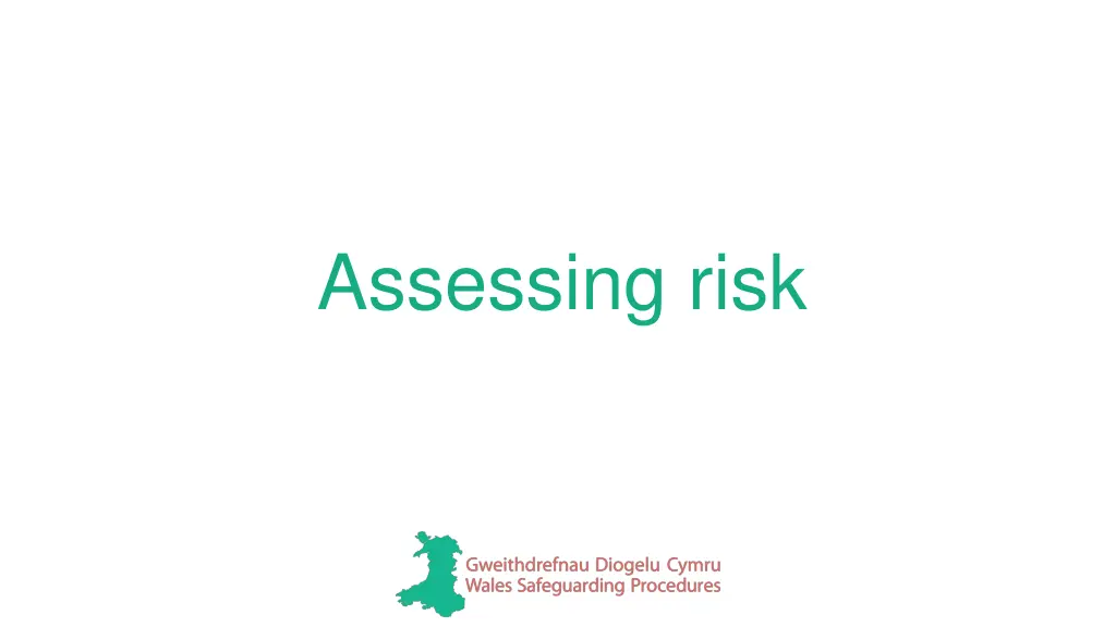 assessing risk