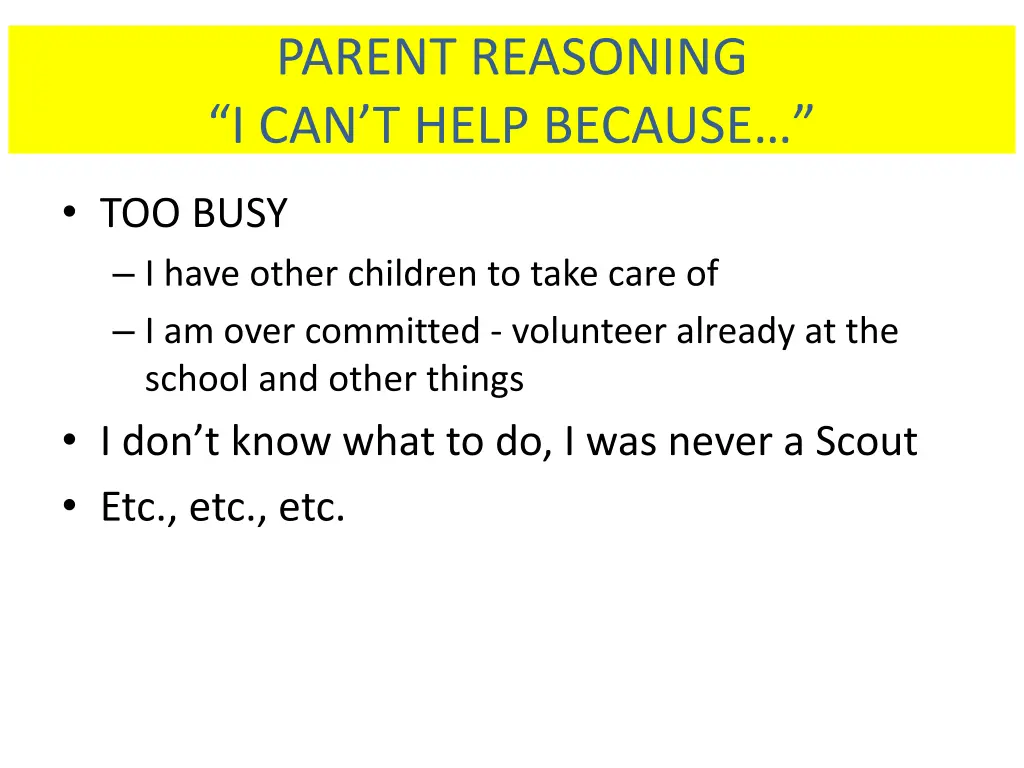 parent reasoning i can t help because