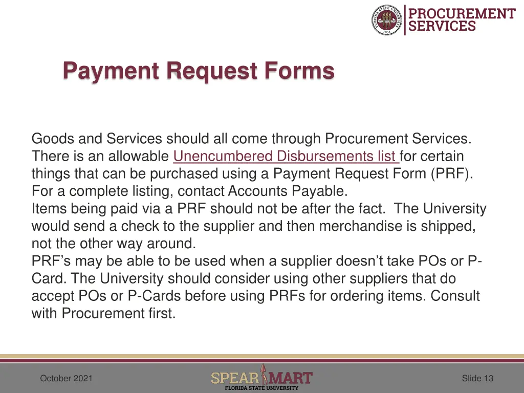 payment request forms