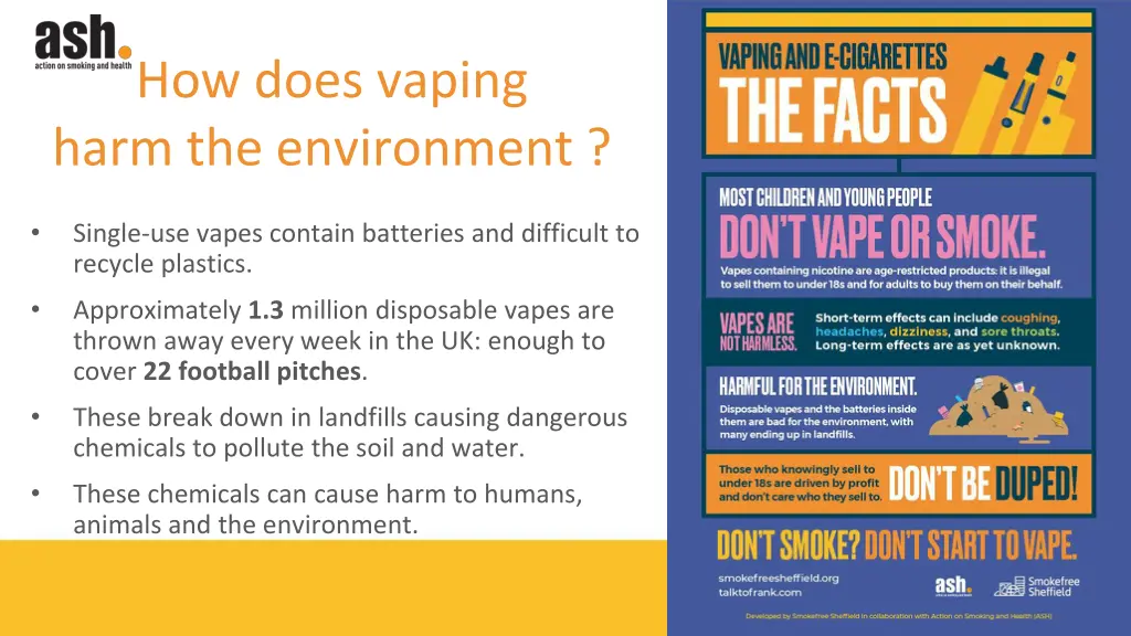 how does vaping harm the environment