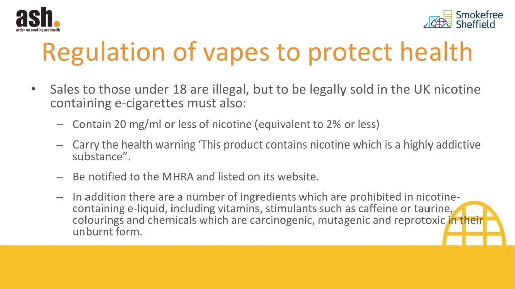 regulation of vapes to protect health 1