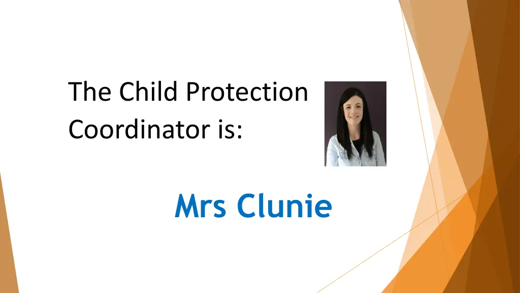 the child protection coordinator is