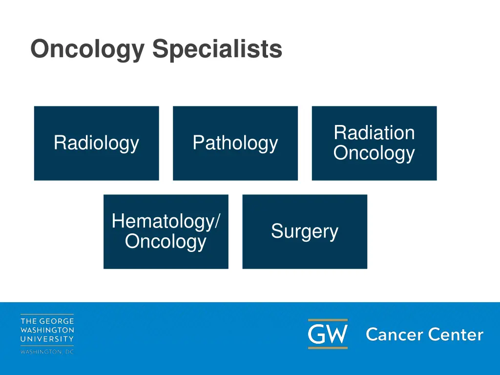 oncology specialists