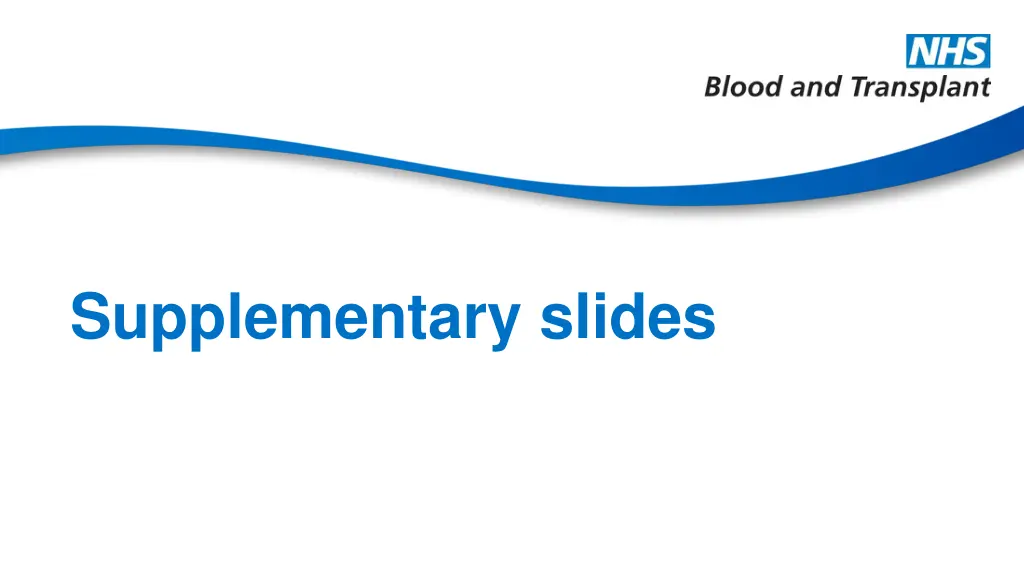 supplementary slides