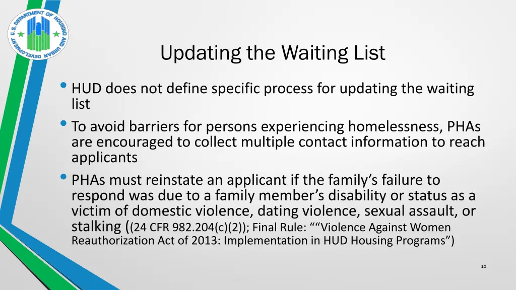 updating the waiting list hud does not define