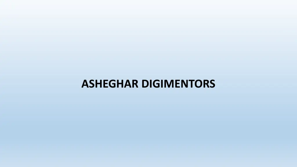 asheghar digimentors