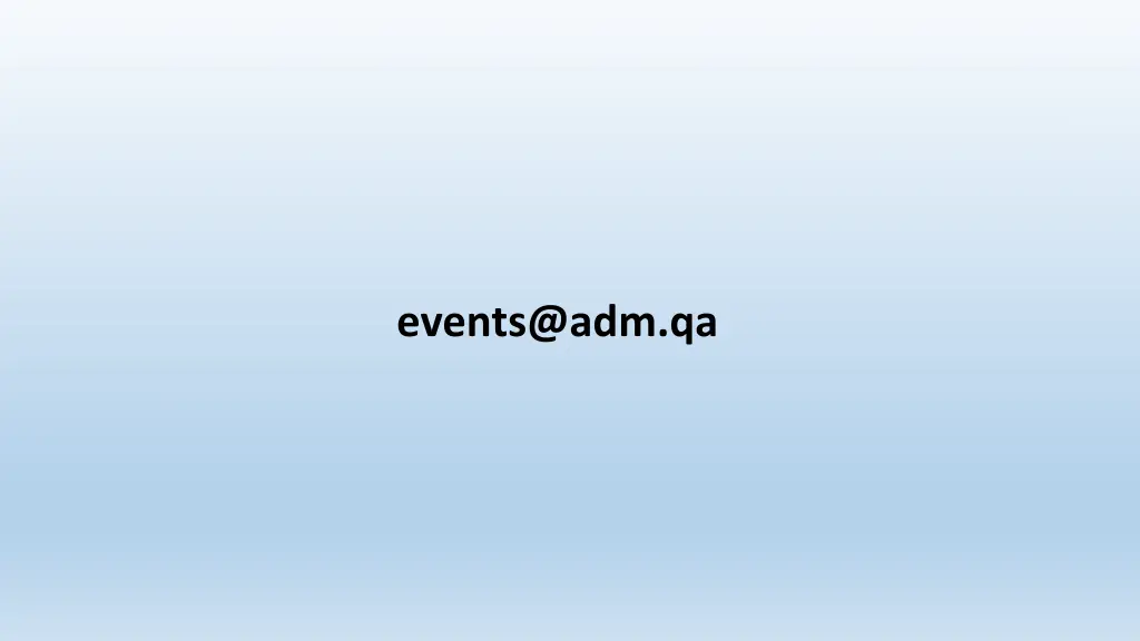 events@adm qa